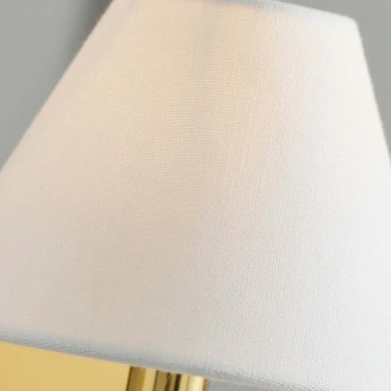 Everett wall sconce shade detail and finish view
